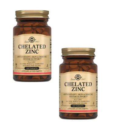 Solgar Inc Helat zinc 100 tab 2