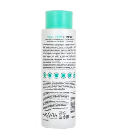 ARAVIA professional Shampoo for the volume of thin and oily hair 400 ml - Buy Online on GoSupps.com
