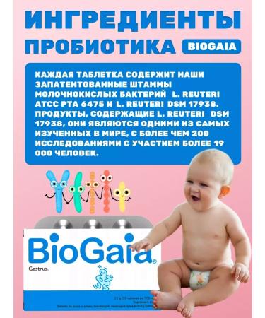 NutritionShell Probiotic biogay gastrus 30 tablets original - Buy Online on GoSupps.com