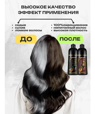 HaidyePlus Hair dye. Tinting for gray hair. Shampoo paint - Buy Online on GoSupps.com