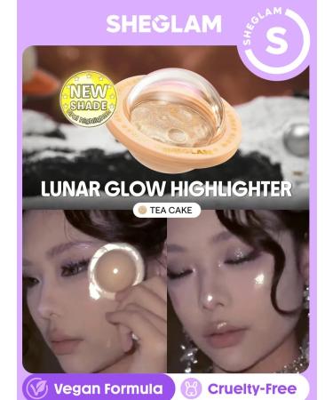 SHEGLAM Highlighter Glow Highlighter Tea Cake