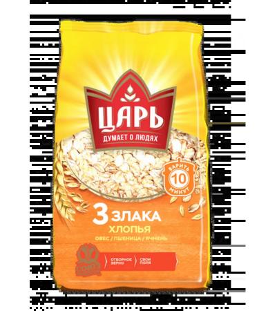 Tsar Flakes 3 cereals multi -plate - Buy Online on GoSupps.com