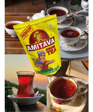 Amitava Yellow Label Tea sheet black 100 g Assam. Strong - Buy Online on GoSupps.com