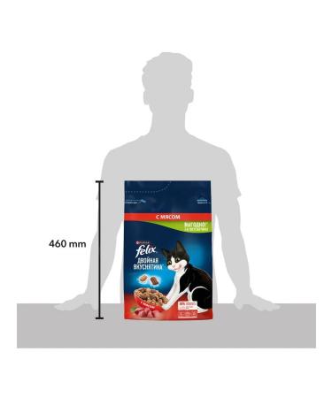 FELIX pursuit of cat food with meat 3 kg - Buy Online on GoSupps.com