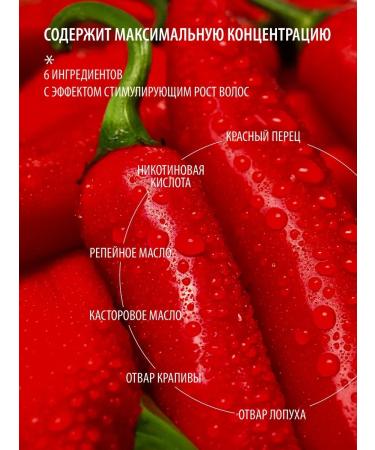 OthehouseholsupplieLabs Shampoo for growth and from hair loss with red pepper - Buy Online on GoSupps.com