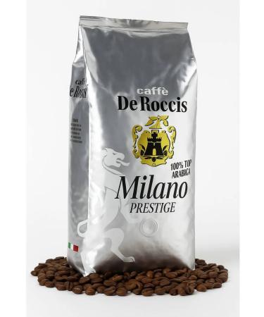 De Roccis Milano Prestige coffee grain 100% arabica 1 kg - Buy Online on GoSupps.com