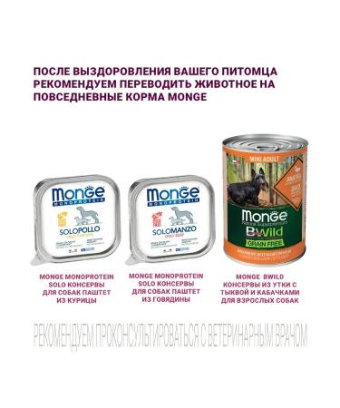 MONGE VetSolution Gast for dogs for gastrointestinal diseases 2 kg - Buy Online on GoSupps.com