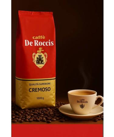 De Roccis Cremoso Rossa coffee 1 kg