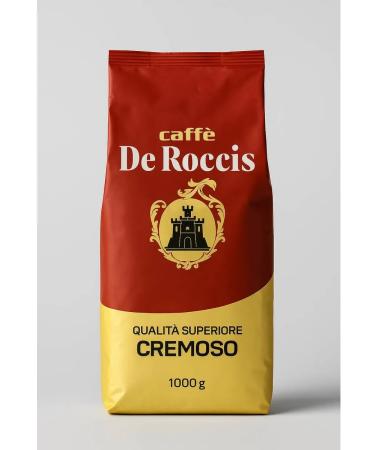 De Roccis Cremoso Rossa coffee 1 kg - Buy Online on GoSupps.com