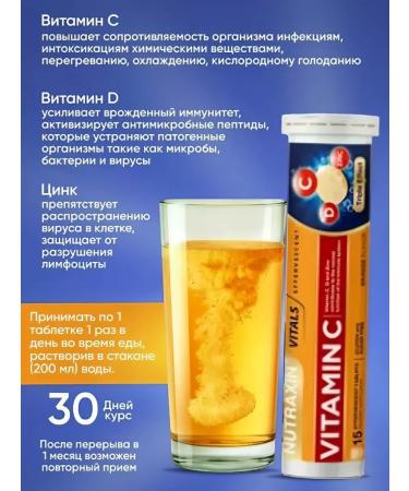 NUTRAXIN Sawing vitamin C-D-zinc - Buy Online on GoSupps.com