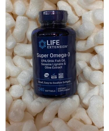 Super omega-3 240 capsules - Buy Online on GoSupps.com