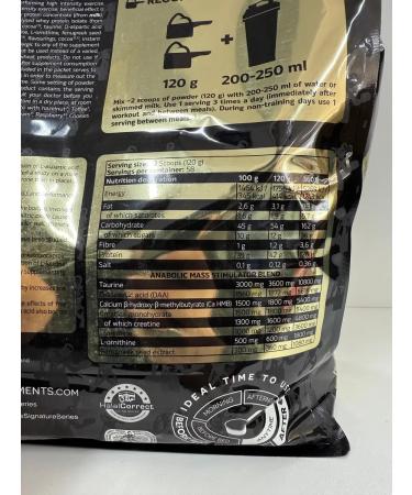 ANABOLIC MASS Gainer for Muscle Mass - Buy Online on GoSupps.com