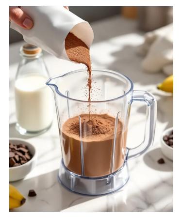 MR BOBA Doking milk tea with chocolate 1 kg - Buy Online on GoSupps.com