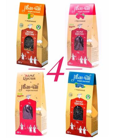 Mama Karelia 4 teas with clogging raspberries ink and classic - Buy Online on GoSupps.com