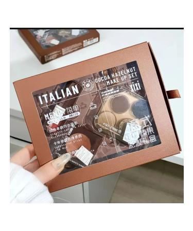 Gift set of beauty boxing shadow lipstick Rumyan