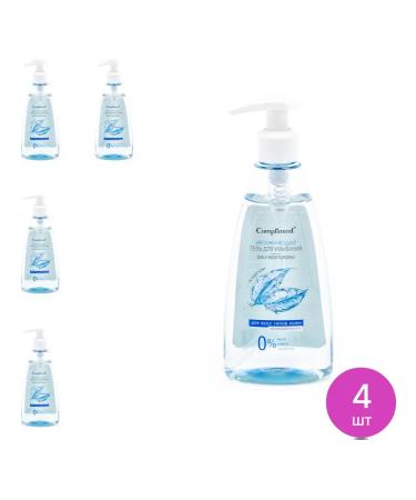 Compliment Washing gel with hyaluronic acid bottle 200 ml 4 pcs