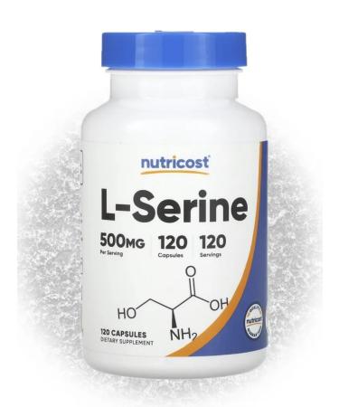 Nutricost L-Serin 500 mg 120 capsules