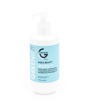 Greenini Hyaluronic acid washing gel 250ml 2 pcs - Buy Online on GoSupps.com