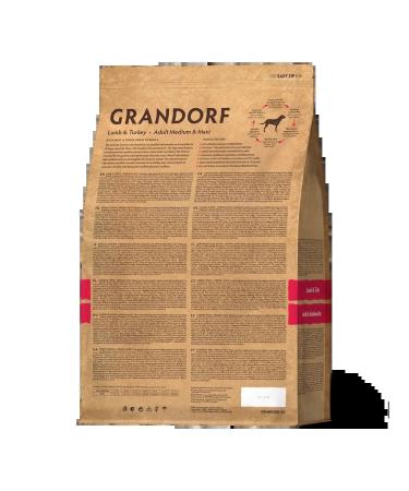 Grandorf Lamb with a turkey for medium and large rocks 3kg - Buy Online on GoSupps.com