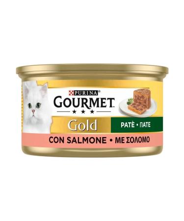 Gourmet Gold Purina Gourmet Gold - salmon. Terrin. 6 jars. Europe - Buy Online on GoSupps.com