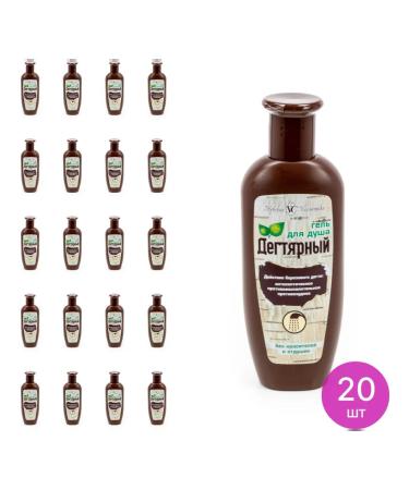 Nevskaya Cosmetics Degtyar shower gel without dyes and fragrances 250ml 20 sh