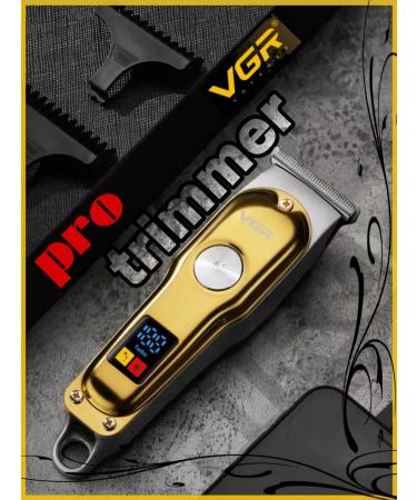 Hair clipper set Trimmer for a BGR beard for haircut V-290 golden