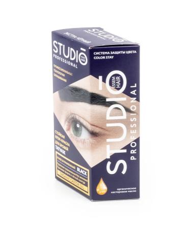Studio Professional Essem Hair Brovy Paint Studio Professional Black 30ml - Buy Online on GoSupps.com