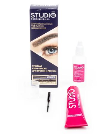 Studio Professional Essem Hair Painting for eyebrows and eyelashes Studio Professional graphite 2 pcs - Buy Online on GoSupps.com