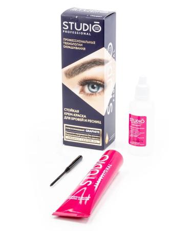 Studio Professional Essem Hair Painting for eyebrows and eyelashes Studio Professional graphite 2 pcs - Buy Online on GoSupps.com