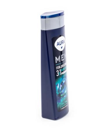 Aura Soul gel male extra freshness with taurin 380ml 4 pcs - Buy Online on GoSupps.com