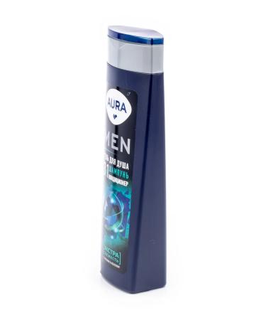 Aura Soul gel male extra freshness with taurin 380ml 4 pcs - Buy Online on GoSupps.com