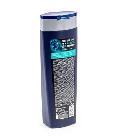 Aura Soul gel male extra freshness with taurin 380ml 4 pcs - Buy Online on GoSupps.com