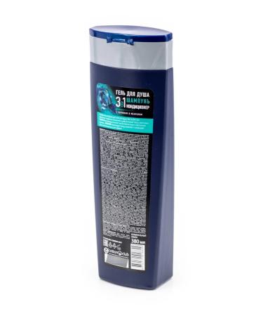 Aura Soul gel male extra freshness with taurin 380ml 4 pcs - Buy Online on GoSupps.com