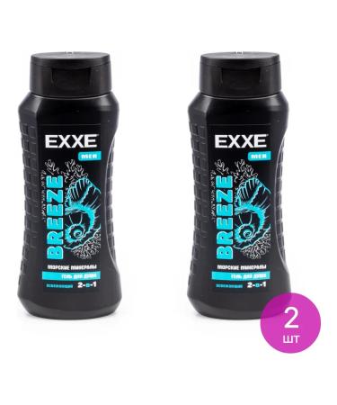Exxe Soul Gel Male Breeze Minerals 400ml 2 pcs