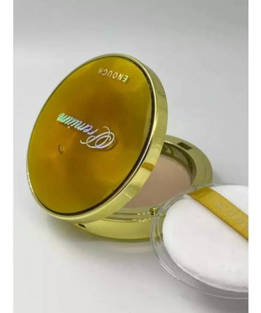 Compact Korean matting powder for the face with gold - Buy Online on GoSupps.com