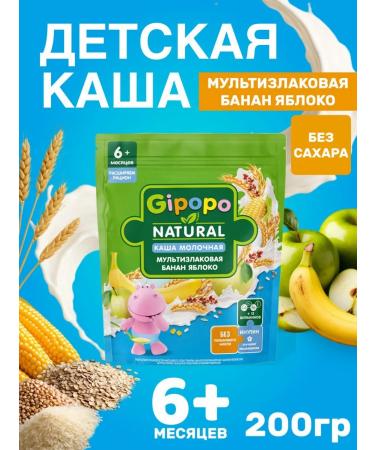 GIPOPO Porridge Military Multicarian Banana apple 200 grams