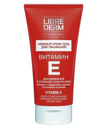 LIBREDERM Vitamin E Tender cream gel for washing 150ml