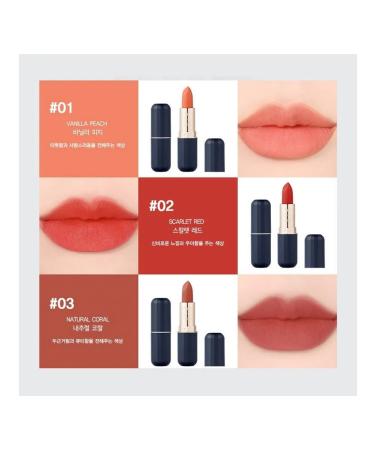 L'OCEAN Matte lipstick Reve Matt Stick 02 Scarlet Red 3.5 g - Buy Online on GoSupps.com