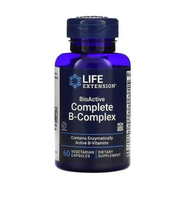 Life extension Bioactive Complete B-Complex 60 capsules