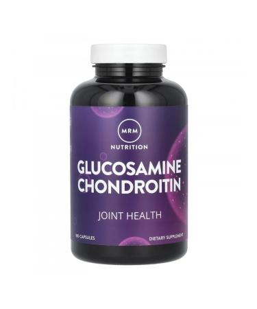 MRM Nutrition Glucosamine and chondroitin sulfate 180 capsules