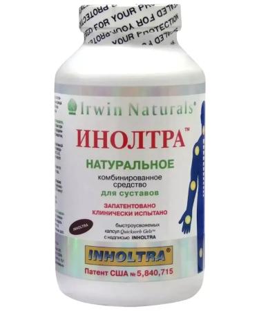 Irwin Naturals Inoltra 180 gel. capsules