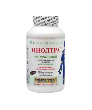 Irwin Naturals Inoltra 180 gel. capsules - Buy Online on GoSupps.com