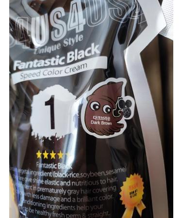 US4 Korean hair dye dark brown - Buy Online on GoSupps.com