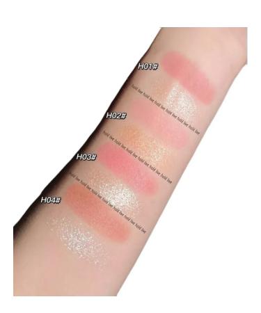 Powder Palette with blush and highlighter 2 in 1 tone 02 - Buy Online on GoSupps.com