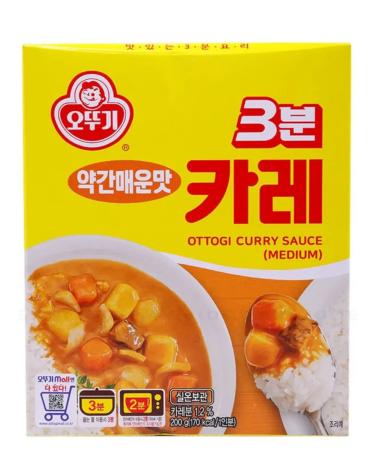 Ottogi Curry sauce medium acute Medium 200 grams