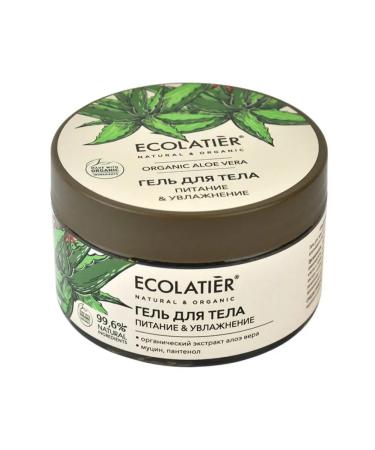 Ecolab Body Gel Ecolatier Green Organic aloe Vera & Snail Muci