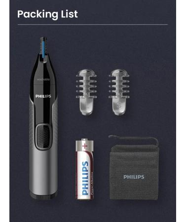 PHILIPS PHPNT3650 16 trimmer for nose ears and eyebrows - Buy Online on GoSupps.com
