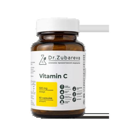 Vitamin C Vitamin C + Dr Zubareva capsules weighing 750 mg 60 w ...