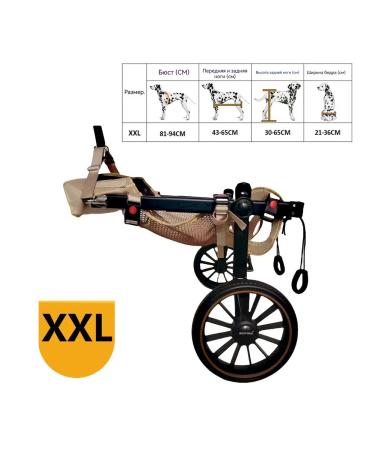 Rehabilitation wheelchair for large dogs - Buy Online on GoSupps.com