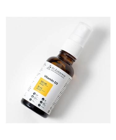 Vitamin D3 Vitamin D3 500 IU DR Zubareva 140 doses of FL with dose ... - Buy Online on GoSupps.com